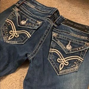 Rock Revivial Studded Crystal Jeans 25 cute!